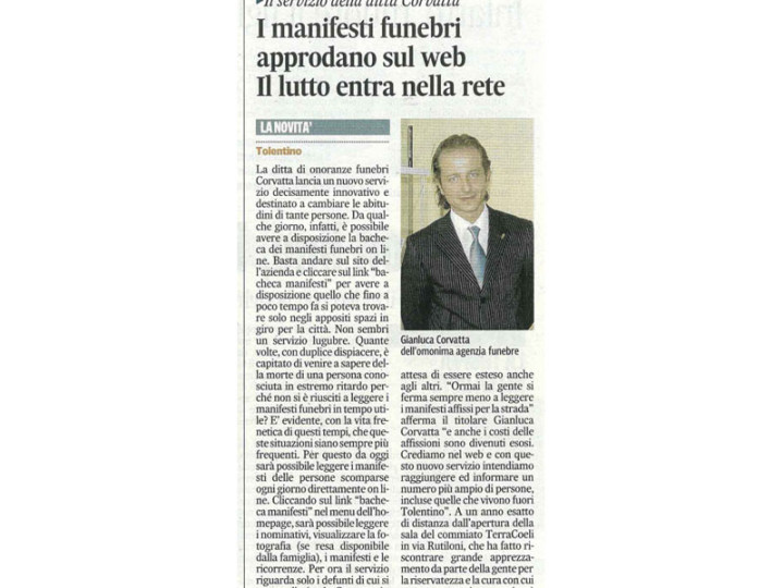 Corriere Adriatico Aprile 2015