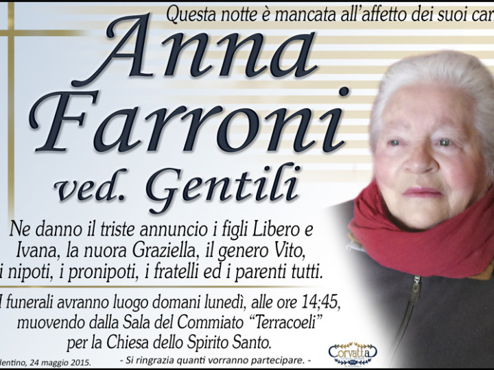 Farroni Anna Gentili
