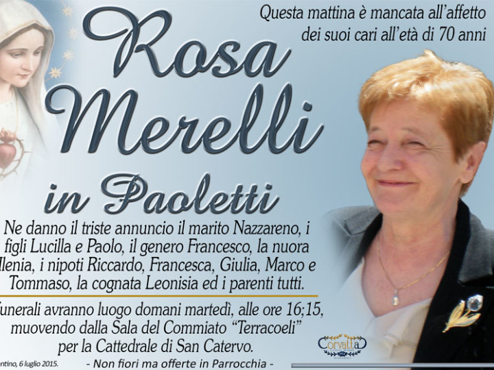 Merelli Rosa Paoletti