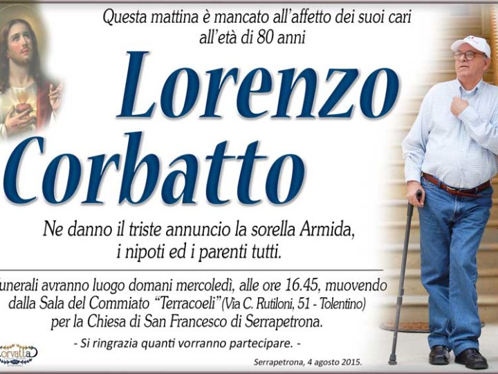 Corbatto Lorenzo