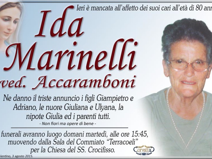 Marinelli Ida Accaramboni
