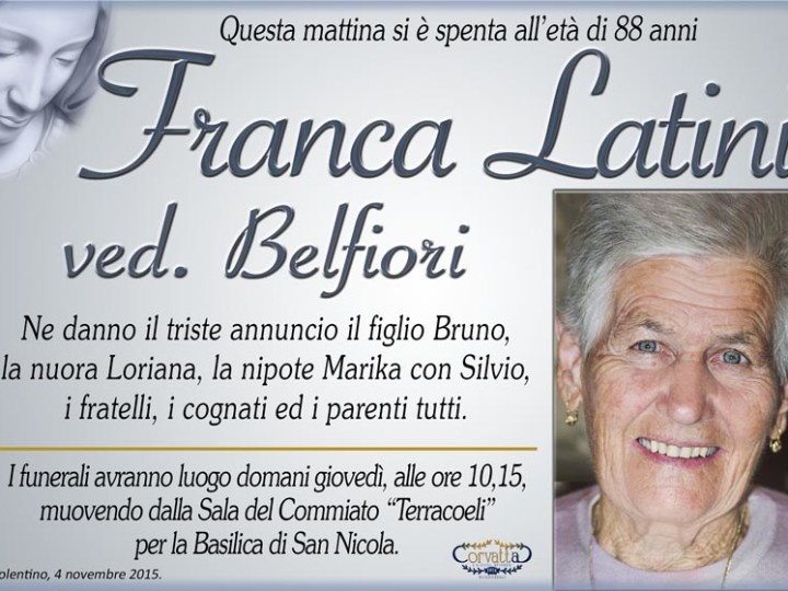 Latini Franca Belfiori