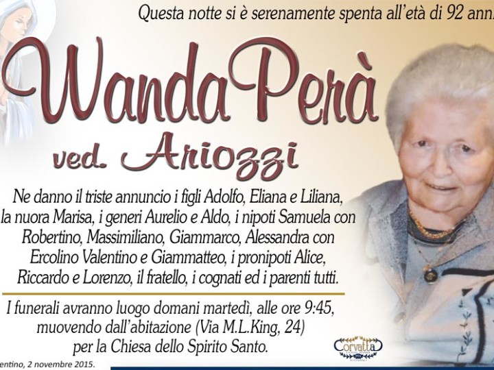 Perà Wanda Ariozzi