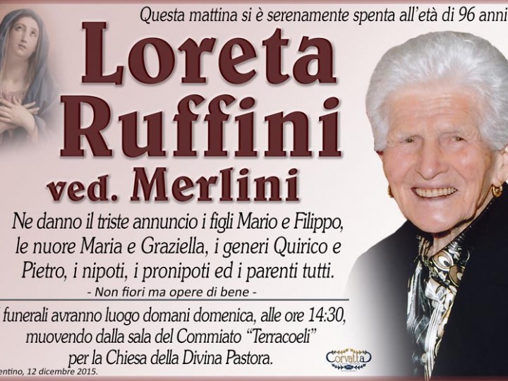 Ruffini Loreta Merlini
