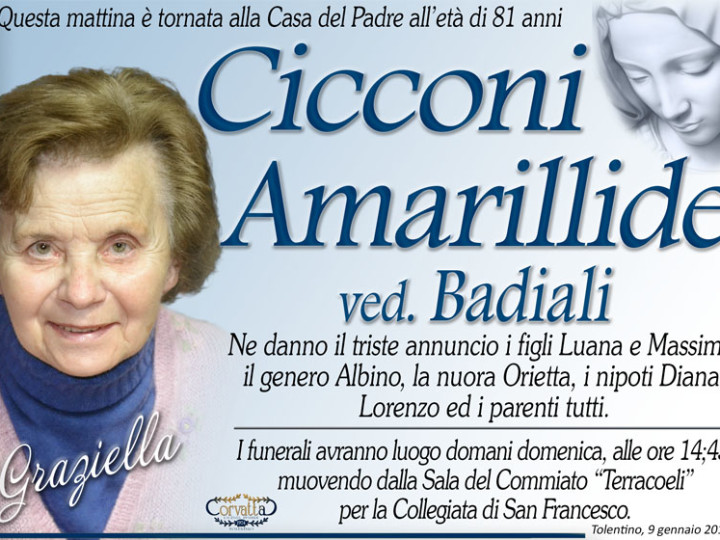 Cicconi Amarillide Badiali