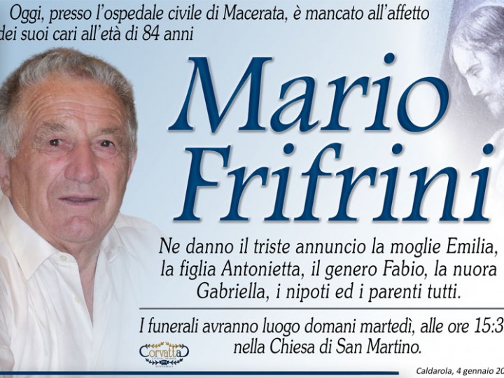 Frifrini Mario