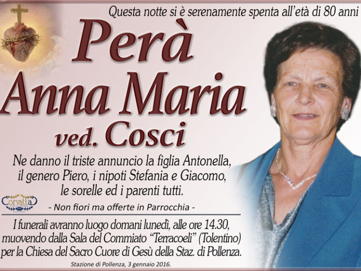 Perà Anna Maria Cosci