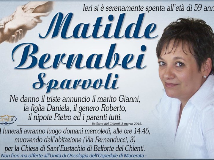 Bernabei Matilde Sparvoli