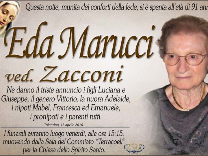 Marucci Eda Zacconi