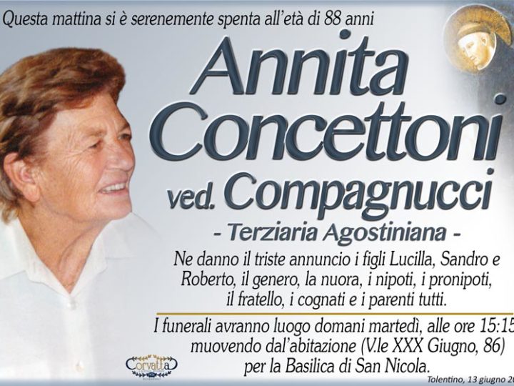 Concettoni Annita Compagnucci