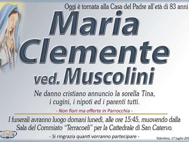 Clemente Maria Muscolini
