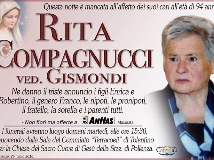 Compagnucci Rita Gismondi