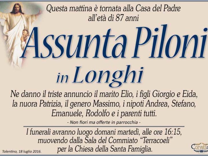 Piloni Assunta Longhi