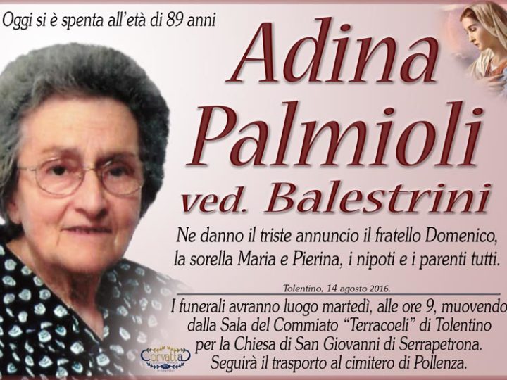 Palmioli Adina Balestrini