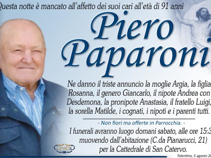 Paparoni Piero