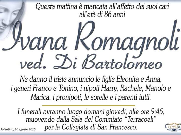 Romagnoli Ivana Di Bartolomeo