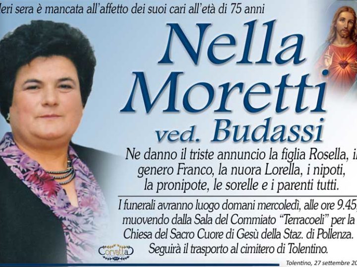 Moretti Nella Budassi