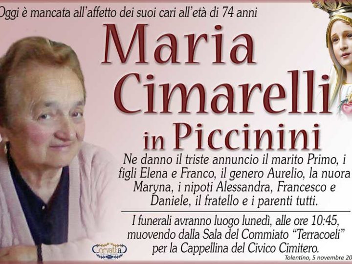 Cimarelli Maria Piccinini