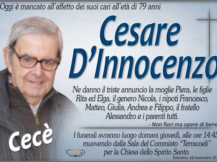 D’Innocenzo Cesare