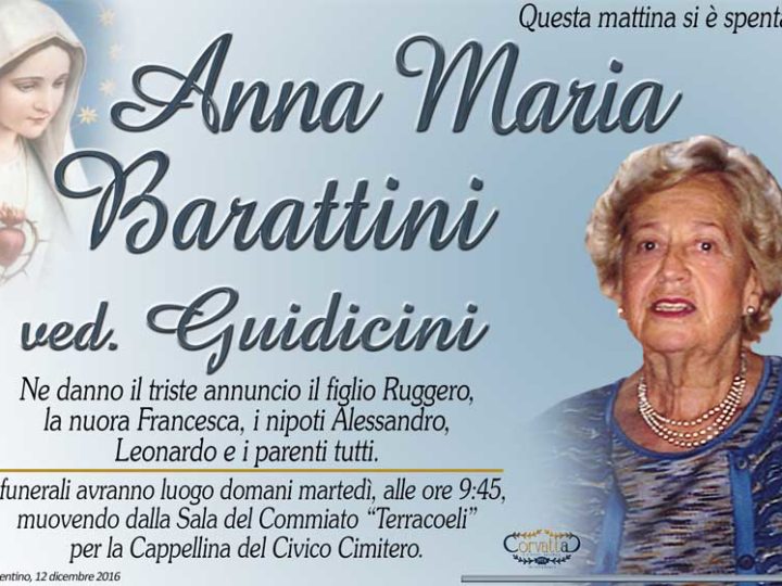 Barattini Anna Maria Guidicini
