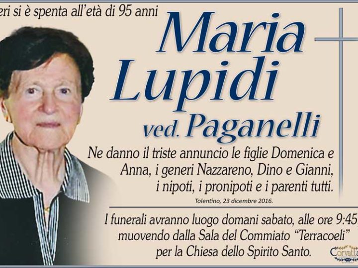 Lupidi Maria Paganelli