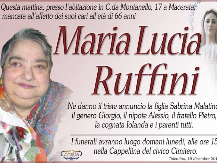 Ruffini Maria Lucia