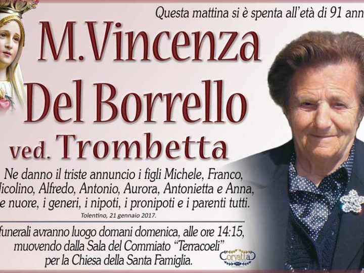 Del Borrello Maria Vincenza Trombetta
