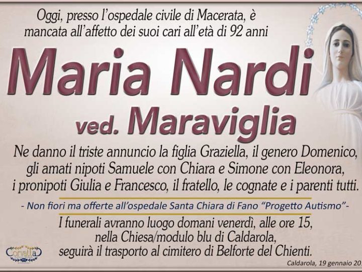 Nardi Maria Maraviglia