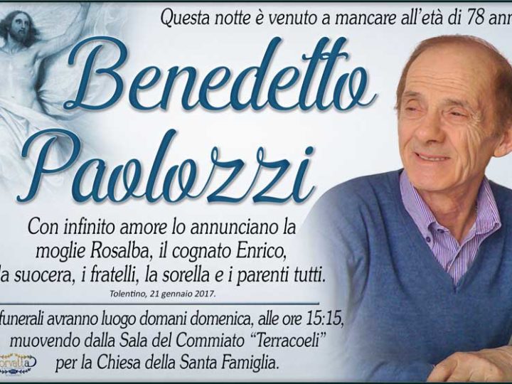 Paolozzi Benedetto