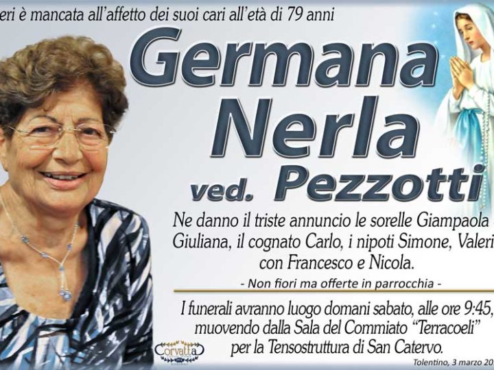 Nerla Germana Pezzotti