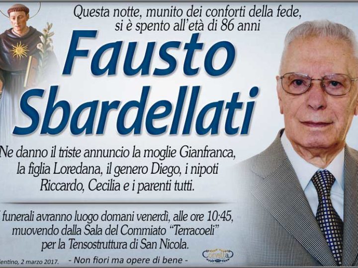 Sbardellati Fausto