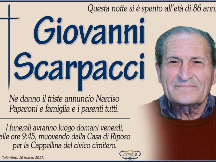 Scarpacci Giovanni