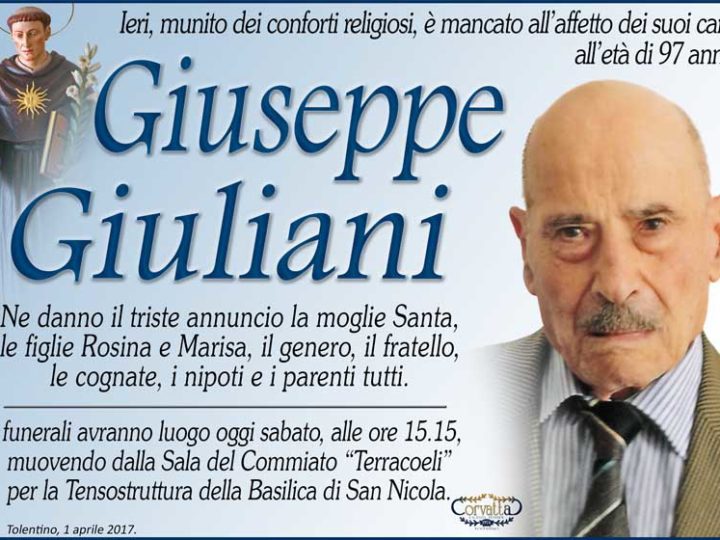 Giuliani Giuseppe