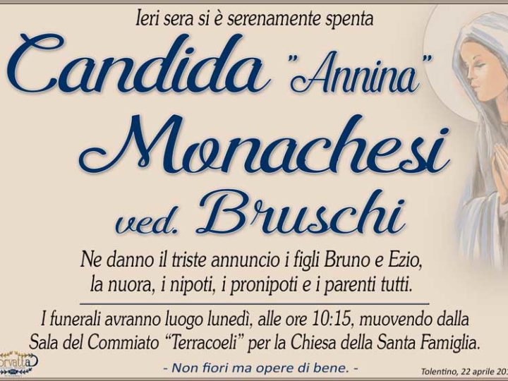 Monachesi Candida Bruschi