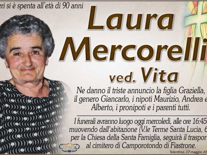 Mercorelli Laura Vita