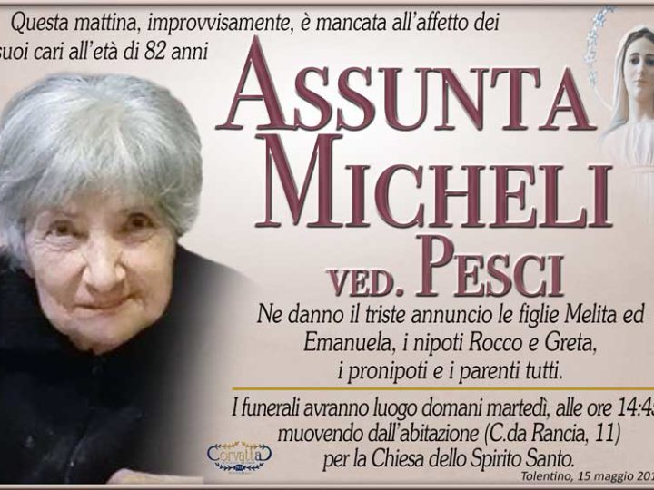 Micheli Assunta Pesci