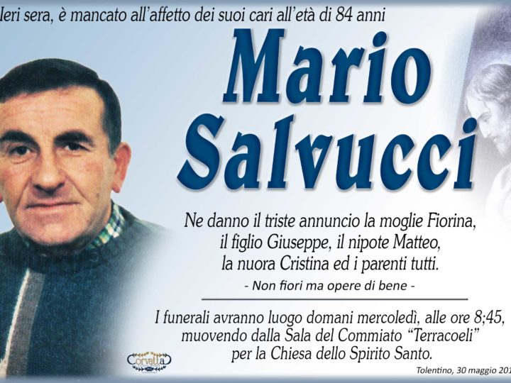Salvucci Mario