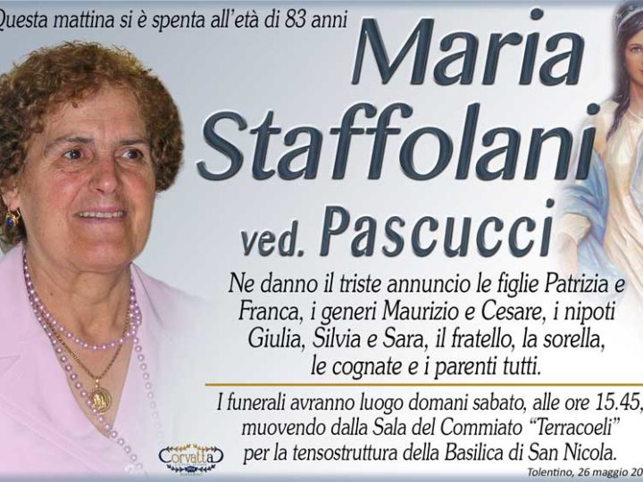 Staffolani Maria Pascucci