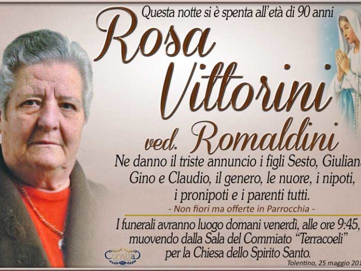 Vittorini Rosa Romaldini