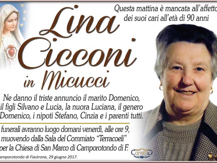 Cicconi Lina Micucci