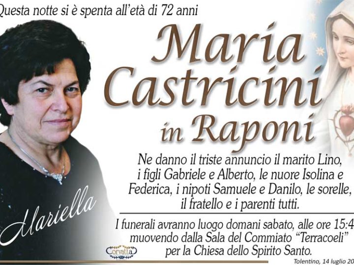 Castricini Maria Raponi