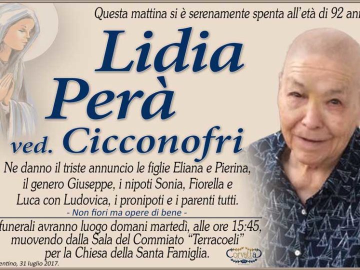 Perà Lidia Cicconofri