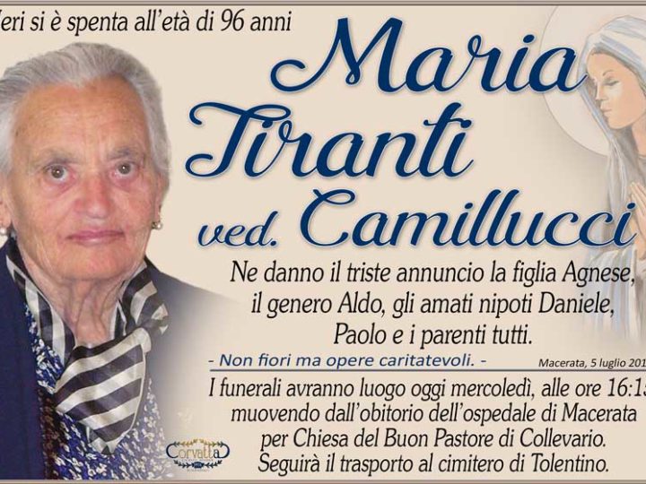 Tiranti Maria Camillucci