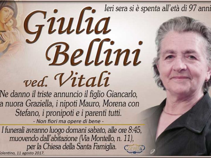 Bellini Giulia Vitali