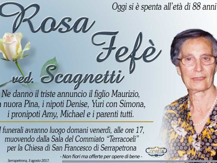 Fefè Rosa Scagnetti