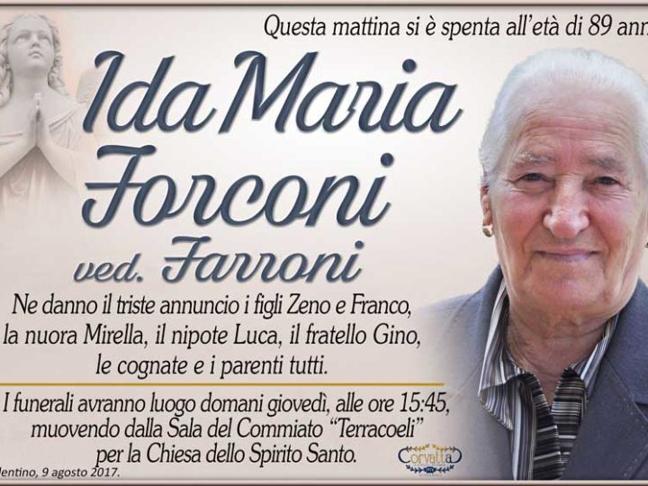 Forconi Ida Maria Farroni