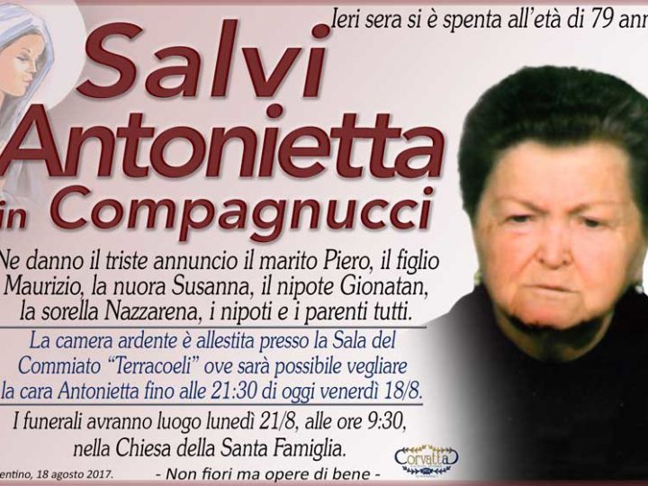 Salvi Antonietta Compagnucci