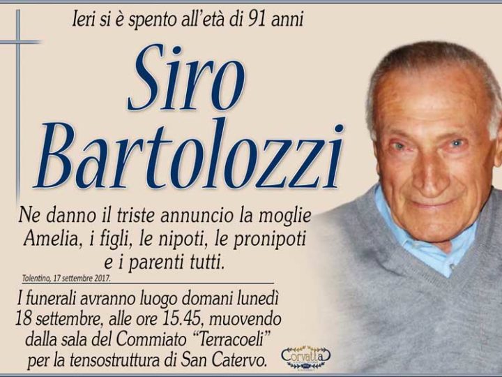Bartolozzi Siro