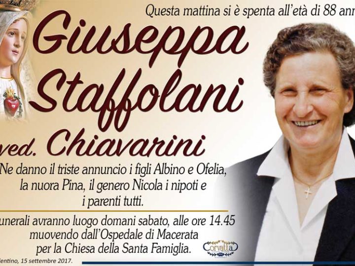 Staffolani Giuseppa Chiavarini