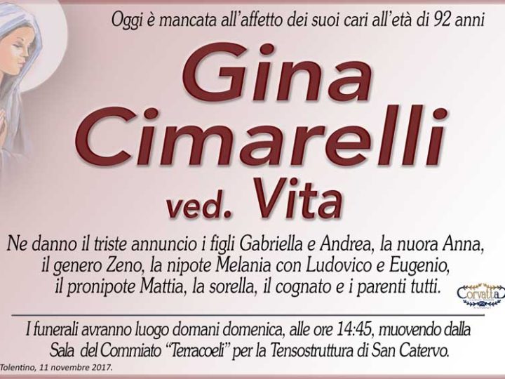 Cimarelli Gina Vita